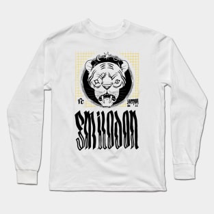 Smilodon / Sabre tooth tiger Long Sleeve T-Shirt